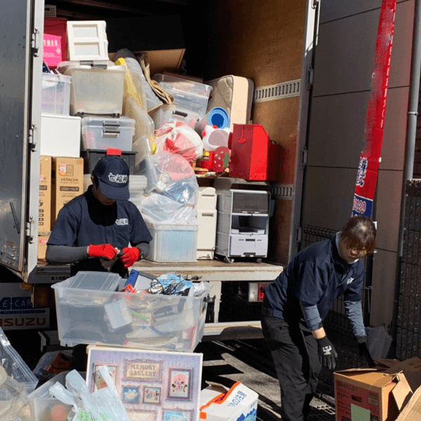 片付け業者「ゴミ屋敷バスター七福神」の千葉市での不⽤品の整理・買取