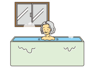 ヒートショックを引き起こさないよう、寒い季節の入浴にはご注意ください