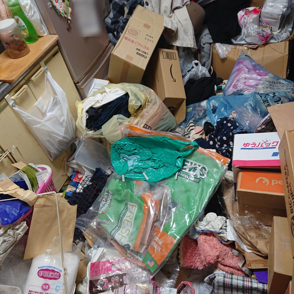 名古屋市千種区Ｎ様の不用品回収ビフォー