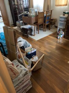 千葉市花見川区Ｍ様の不用品回収ビフォー