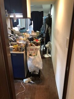 東京都中央区Y様のゴミ屋敷清掃アフター01