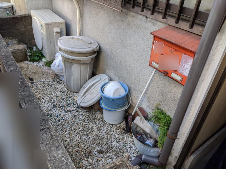 京都市東山区Ｏ様の不用品回収ビフォー