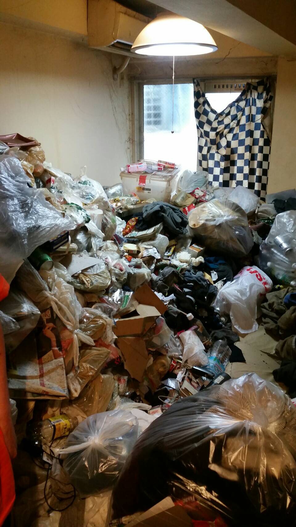 千葉県柏市K様のゴミ屋敷清掃ビフォー