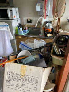 神戸市北区H様の不用品回収ビフォー02