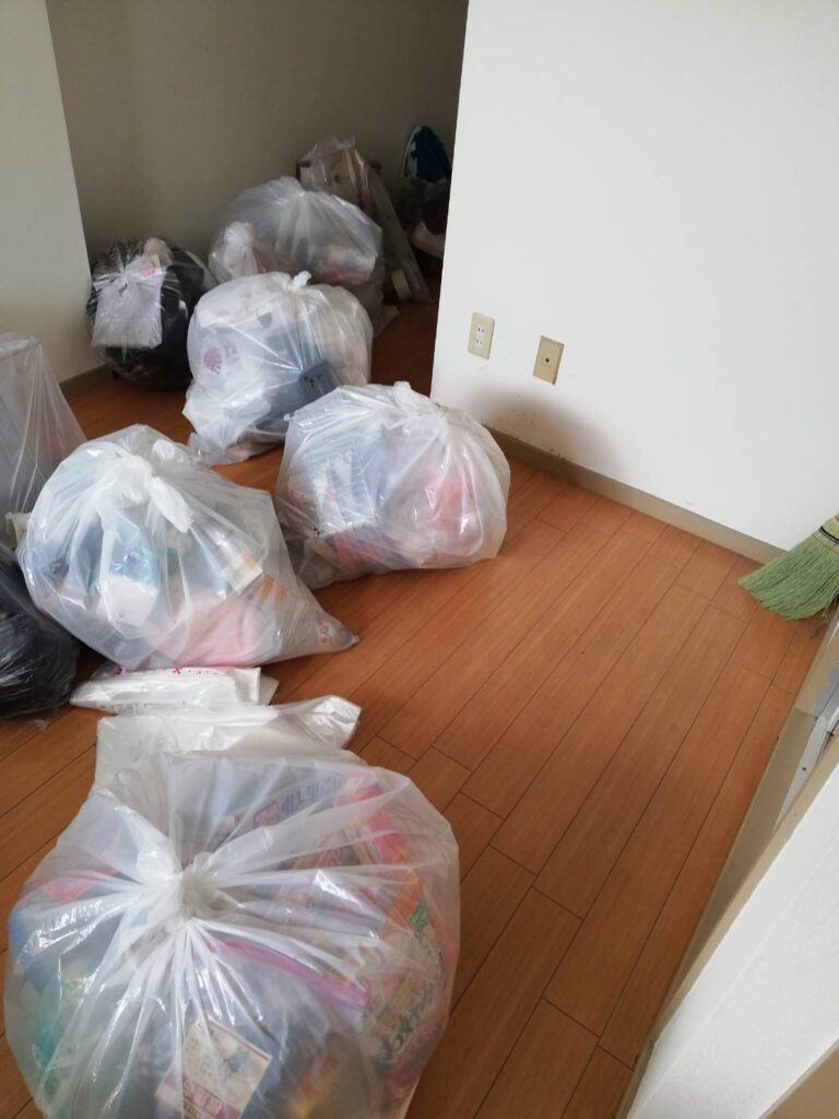 兵庫県　神戸市西区Ｔ様の不用品回収ビフォー