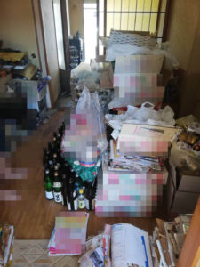 兵庫県西宮市Ｎ様の不用品回収ビフォー01