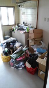 滋賀県大津市O様の不用品回収ビフォー