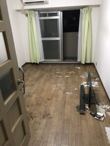 四條畷市T様のゴミ屋敷清掃アフター01