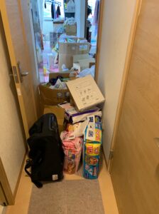 埼玉県蕨市I様の不用品回収ビフォー