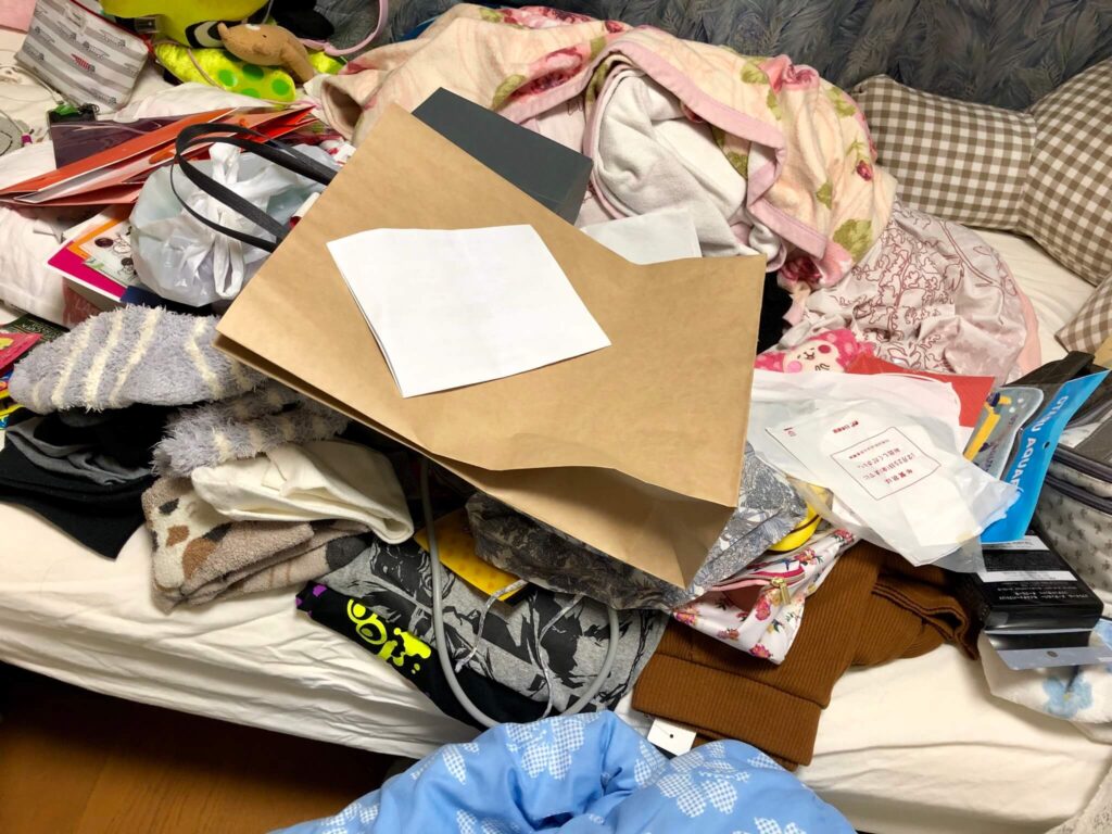 部屋がぐちゃぐちゃな人の特徴