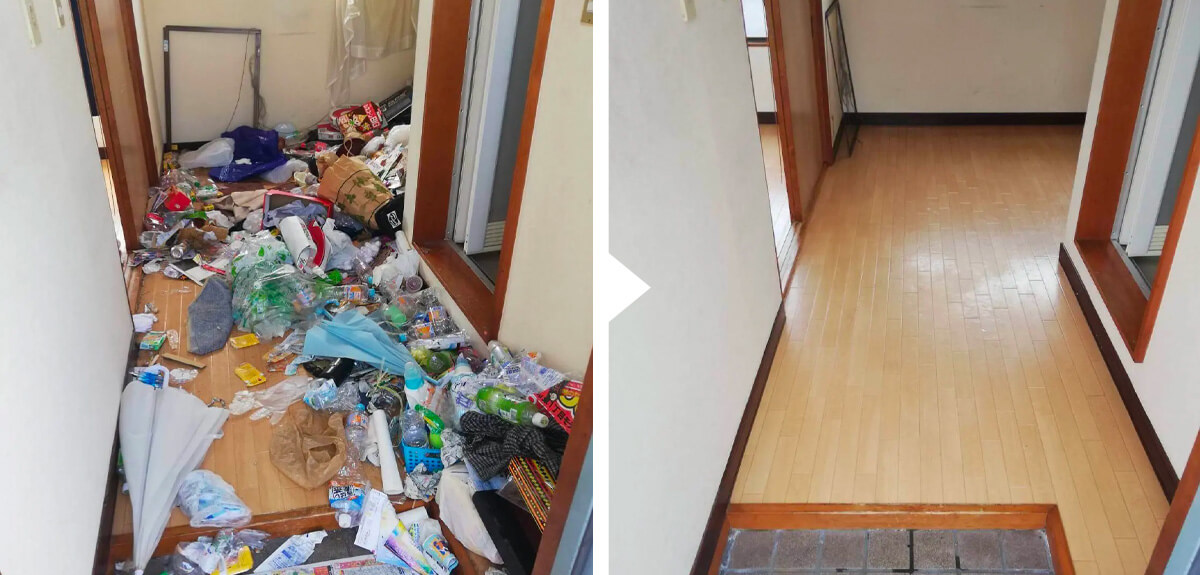ゴミ屋敷業者の費用・料金事例⑦埼玉県さいたま市のマンション：154,000円