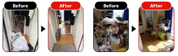 東京都足立区のゴミ屋敷の片付け事例