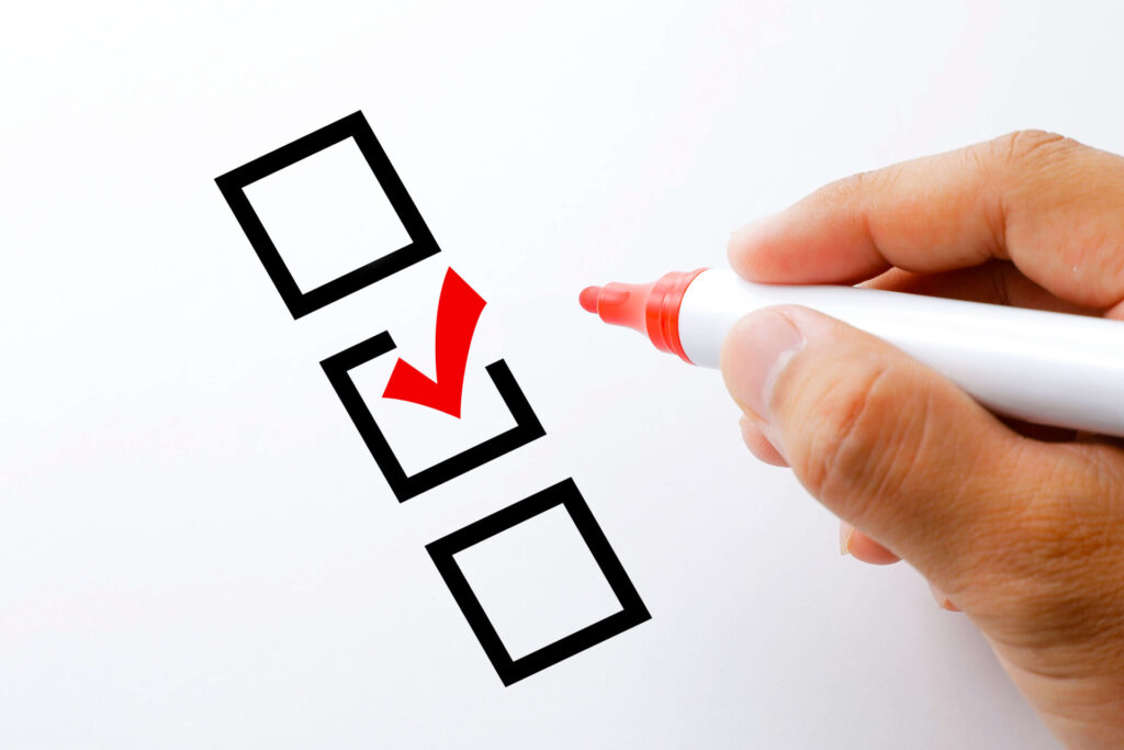 買い物依存症のセルフチェックリスト