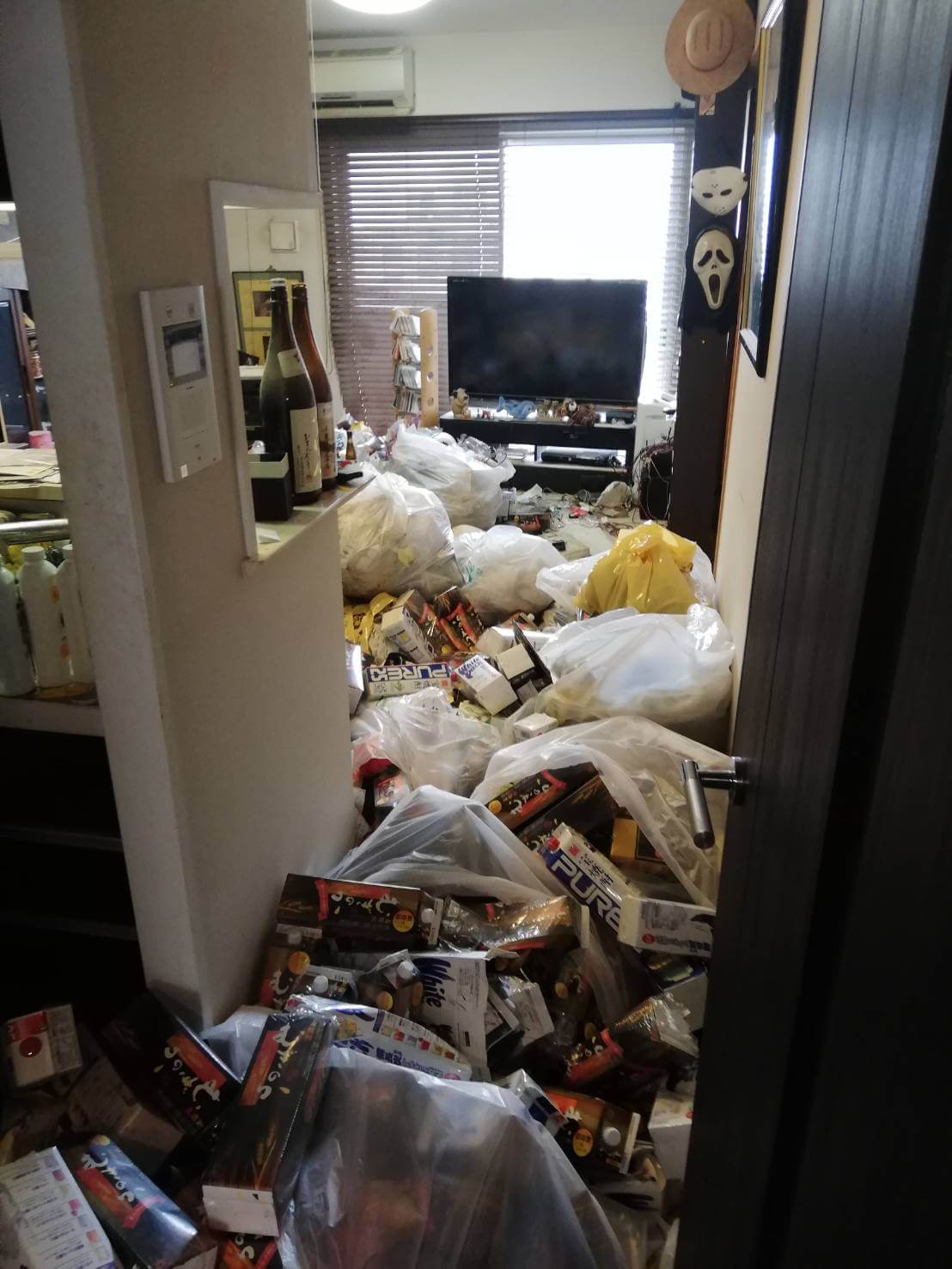 栃木県野木町,お客様の声,ゴミ屋敷