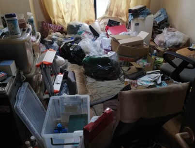 足立区アパート1Kでのゴミ屋敷片付け事例