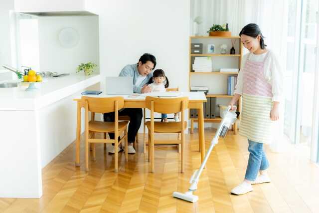 【ライフスタイル別】掃除機をかける目安