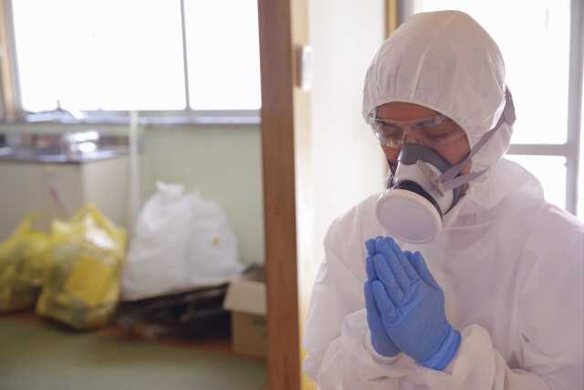 孤独死後の清掃は「特殊清掃」