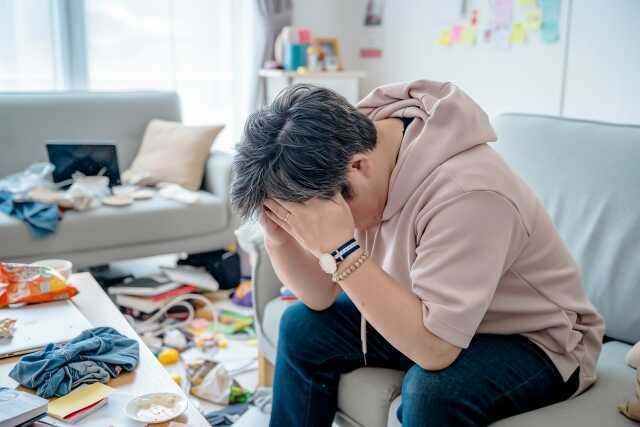 男性の一人暮らしの部屋が汚いのはなぜ?汚部屋男子の印象とリスク