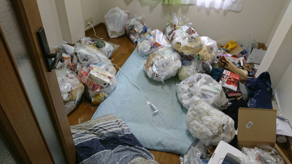 江戸川区の不用品の回収事例 東京都でごみの処分ならゴミ屋敷バスター七福神