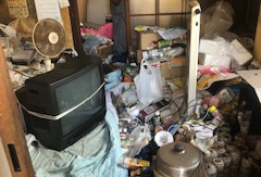 大田区U様のゴミ屋敷清掃事例